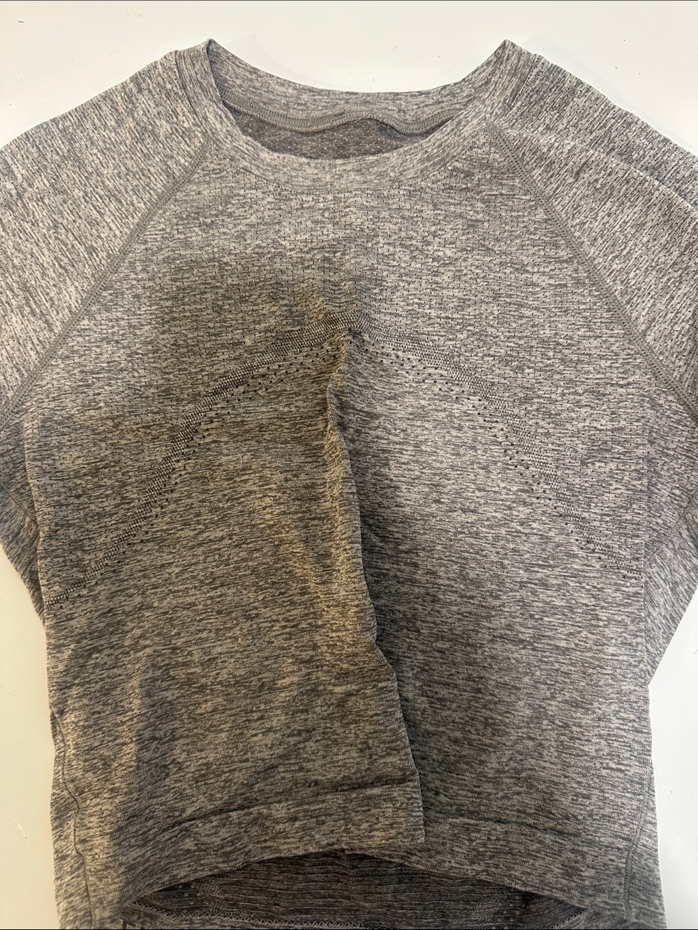 lululemon athletica Gray Heather Crew Sweatshirt